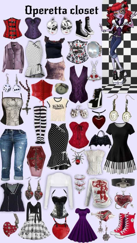 Monster High Aesthetic Outfit, Draculaura Aesthetic Outfit, Monster High Halloween Costumes, 2000s Y2k Aesthetic, Aesthetic Y2k Outfits, Monster High Halloween, Monster High Cosplay, Monster High Costume, Goth Outfit Ideas