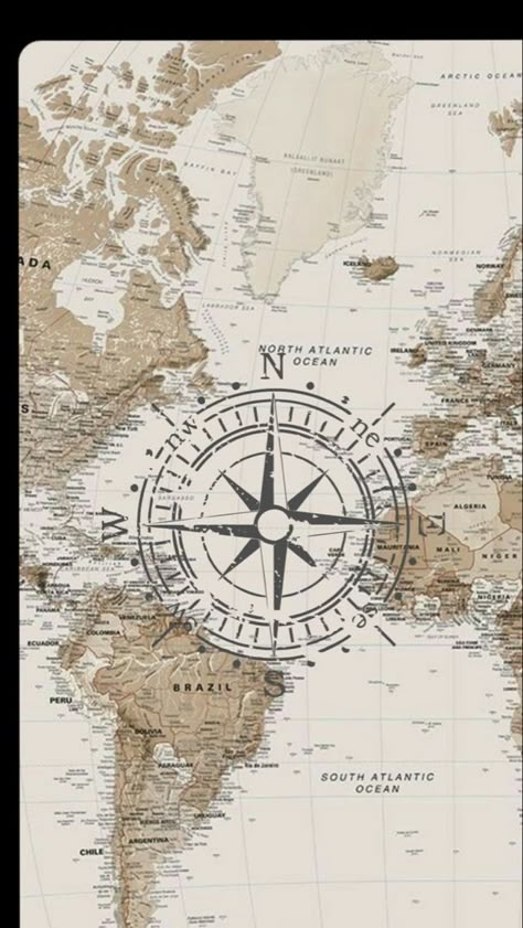 Map Wallpaper Aesthetic, Cartographer Aesthetic, Compass Wallpaper, Map Aesthetic, Flight Map, History Wallpaper, Maps Aesthetic, Compass Art, Project Cover Page