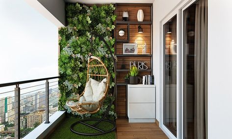 Klein Balkon Decor, बेडरूम डिजाइन, Diy Balcony, Balcony Design Ideas, Balcony Flooring, Small Balcony Garden, Modern Balcony, Balcony Grill Design, Balcony Railing Design