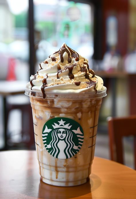 Learn How to Cook Starbucks Frappuccino Recipe For Free | Recipes You'll Love, Made Easy! Starbucks Frappuccino Recipe, Café Starbucks, Greek Recipe, Starbucks Egg Bites, Homemade Frappuccino, Frappuccino Recipe, Ice Milk, Starbucks Frappuccino, Refreshing Food