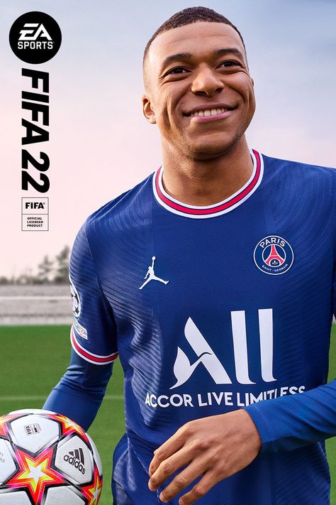 Kylian Mbappé Unveiled as FIFA 22 Cover Star For Second Year Running: The game is set to drop later this year. Fifa Covers, Fifa Poster, Mots Forts, Fifa Games, Fifa 22, Ea Sports Fifa, Fifa 16, Fifa Ultimate Team, Neymar Football