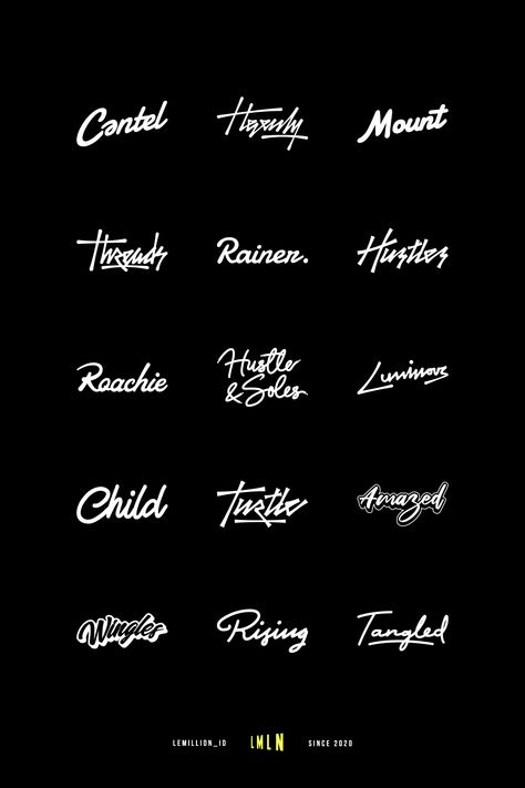 Handwritten streetwear brand logo design that is modern, bold, and. #Stussy_Font_Style #Graffiti_Branding_Design #Stussy_Logo_Design #Logo_Design_Streetwear Graffiti Logo Design Fonts, Logo Fonts Alphabet, Stussy Typography, Fonts Streetwear, Streetwear Fashion Logo, Text Logo Design Ideas, Fonts For Clothing, Stussy Font, Graffiti Branding