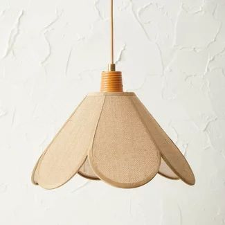 Lamps & Lighting : Target Burlap Ceiling, Bed Board, Novelty Lamps, Plug In Pendant Light, Create A Signature, Touch Lamp, Guest Bed, Inspired Living, Floor Lamp Lighting