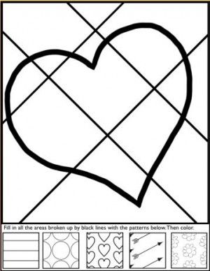 Pop Art - The Perfect At-Home Art Project! | kidCourseskidCourses.com Famous Pop Art, Art With Jenny K, Britto Art, Art Coloring Pages, Valentine Art Projects, Pop Art Coloring Pages, Pop Art Colors, Heart Coloring Pages, Pop Art Drawing