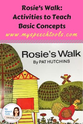 Rosies Walk Activities For Preschool, Rosie’s Walk Activities, Teaching Map Skills, Rosies Walk, Picture Story For Kids, Teaching Maps, Success In School, Planet Crafts, Cognitive Activities