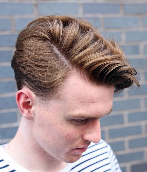 Hair Volume Tricks, Men With Thick Hair, Mens Haircuts Wavy Hair, Crop Hair, Long Hair On Top, Mens Haircut, Short Beard, Hair Volume, Haircut Styles