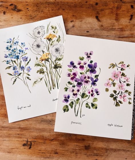 Reference Photo for the May Livestream | Shayda Campbell Shayda Campbell, Watercolour Florals, Painting Inspo, Apple Blossom, Brush Pen, Art Of Living, Pansies, Art Classes, Live Streaming