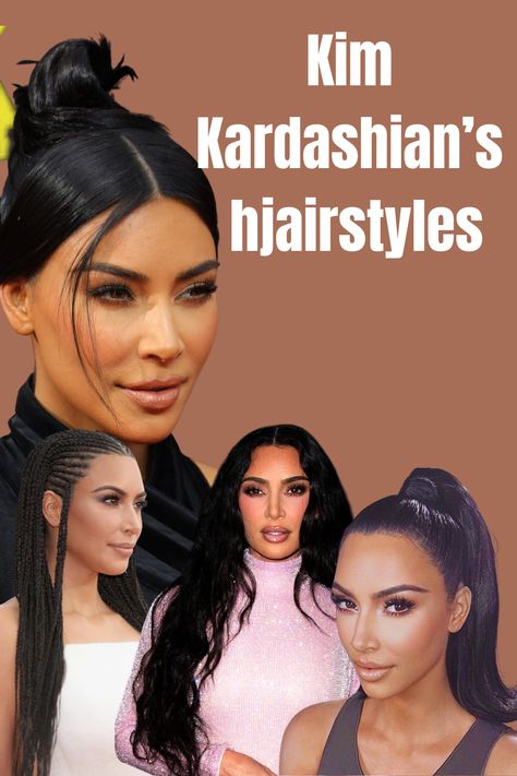 kim kardashin hairstyles Kim K Glam, Kim Kardashian Hairstyles, Kardashian Hairstyles, Four Braid, Braided Waves, Sleek Braid, Kim Kardashian Hair, Kardashian Hair, Boxer Braids