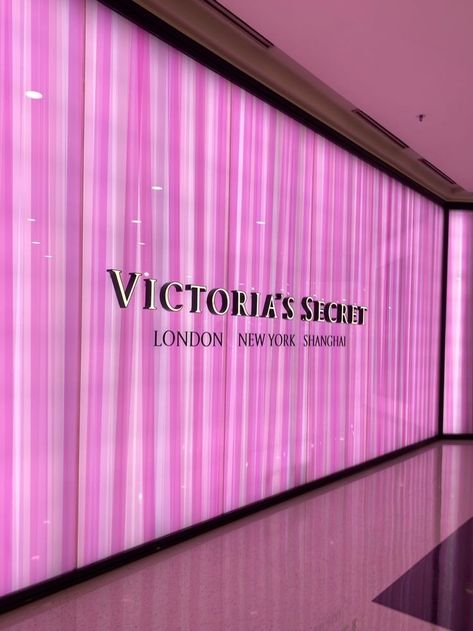 Victoria Secret, Victoria's Secret, Wall, Pink