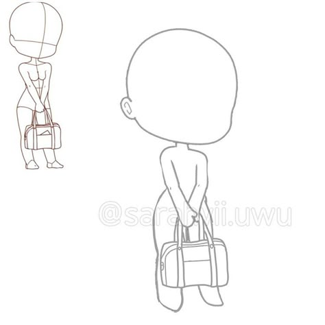 Pose Gacha Life, Gacha Life Base, Body Gacha, Gacha Life Poses, Base Sketch, Pose Gacha, Gacha Body, Gacha Pose, Base Gacha