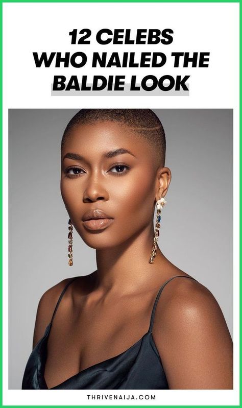 Bald Black Women, Short Haircut Hairstyles, Bald Women Fashion, Shaved Head Styles, Natural Short Cuts, Short Undercut Hairstyles, Short Hair Black Women, Bald Hairstyles For Women, Blonde Twa