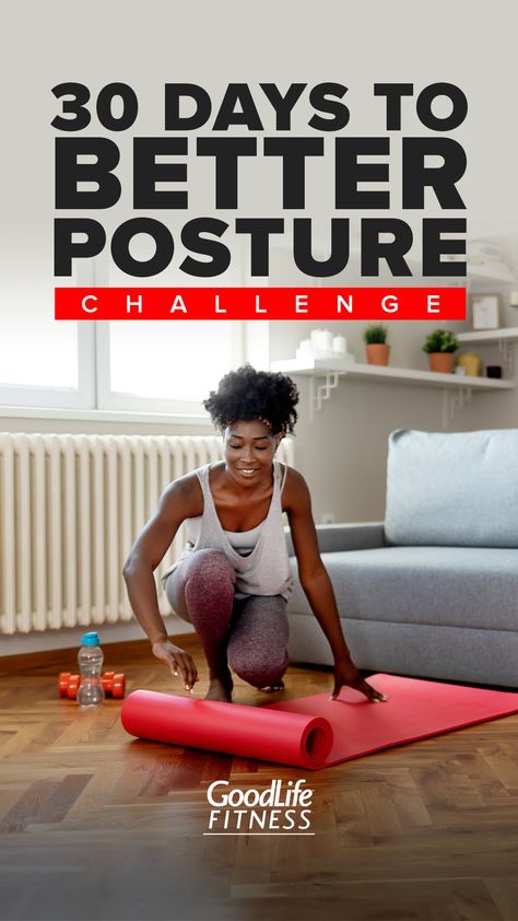 30 Day Posture Challenge, Stretch Challenge 30 Day, 30 Day Stretching Challenge, 30 Day Core Challenge, Posture Challenge, Stretch Challenge, 30 Day Challange, Posture Correction Exercises, Fix Your Posture