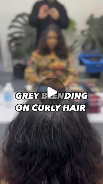 Glen Hew on Instagram: "Grey Blending Balayage on Curly Hair ✨

@kamihairgroup Signature Service - GREY BLENDING BALAYAGE 

#embraceyourgrey #greyblending #greyblendinghighlights #greyhair #greyhairdontcare #greyhairmovement #greyhairtransition #greyhaircolor #greyhairmodel #greyhairrevolution #greyhairtransformation #hairreel #haireels #reelhair #reelshair #kamihairgroup #kamisalon" Grey Blending Balayage, Blending Balayage, Balayage On Curly Hair, Grey Hair Model, Grey Blending, Grey Hair Don't Care, Grey Curly Hair, Grey Hair Transformation, Colored Curly Hair