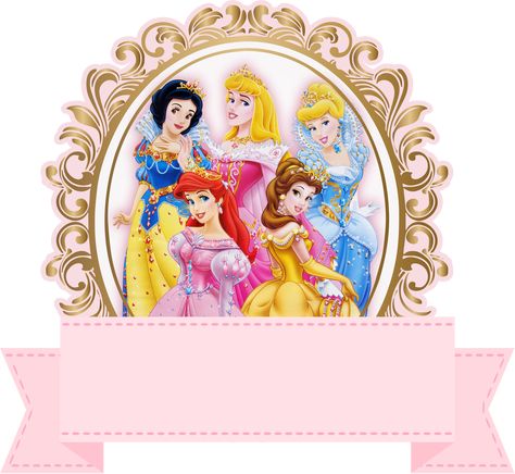 Happy Birthday Disney Princess, Disney Princess Printables, Disney Princess Cake Topper, Disney Princess Room, Disney Princess Cupcakes, Disney Cake Toppers, Baby Food Jar Crafts, Disney Princess Sofia, Disney Princess Cake