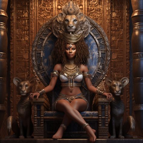 Queen Of The Jungle Queen Of The Jungle Photoshoot, Queen Of The Jungle, Jungle Queen, Afrofuturism Art, Birthday Picture, Black Royalty, King Photo, Queen Art, African Queen