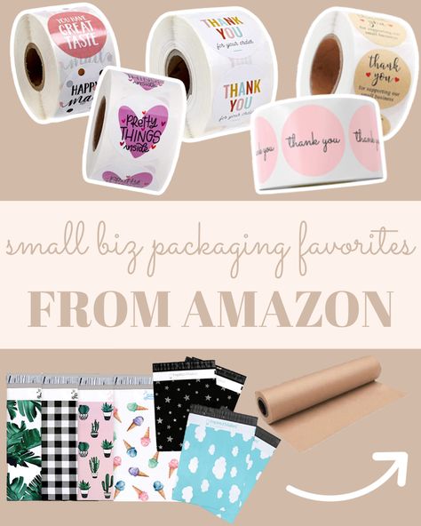 Packaging Etsy Orders, Polymailers Packaging Ideas, Shipping Products Small Businesses, How To Package Shirts To Sell, Small Business Freebies Packaging, Poshmark Packaging Ideas, Online Boutique Ideas Packaging, Freebies For Small Business Packaging, Cute Shipping Packaging Ideas