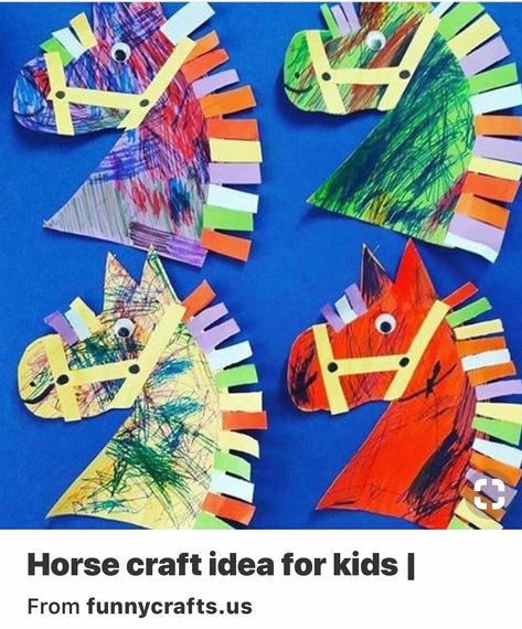 Horse Crafts For Kids, Horse Crafts Kids, Rodeo Crafts, Equestrian Funny, Wild West Crafts, Funny Crafts, Horse Memes, Cowboy Crafts, Wild West Theme