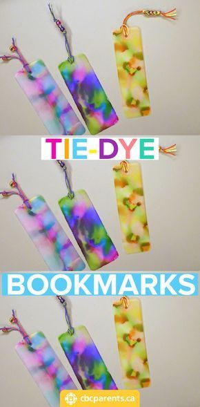 Fun Art Techniques, Diy Book Marks For Kids Easy Crafts, Book Mark Crafts For Kids, Bookmarks Diy Kids, School Age Crafts, Gifts Kids Can Make, Bookmarks Diy, Sharpie Crafts, Summer Book