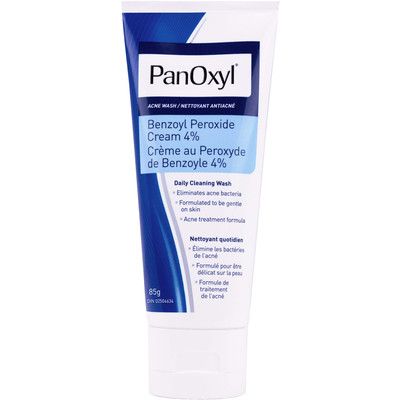 Shop for Acne Wash, 4% Benzoyl Peroxide Cream by PanOxyl | Shoppers Drug Mart Benzoyl Peroxide Cleanser, Benzoyl Peroxide, Unclog Pores, Clear Acne, Prevent Acne, Face Wash, Clear Skin, Beauty Tools, Acne