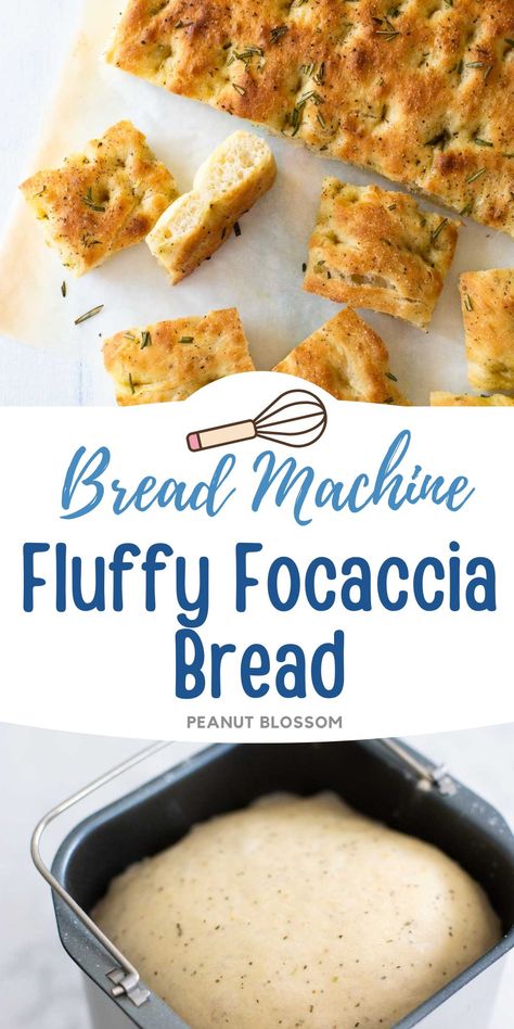 Bread Machine Focaccia Flavorful Bread Machine Recipes, Bread Machine Ideas, Bread Maker Recipes Italian, Bread Mix For Bread Machine Recipe, Oat Flour Bread Machine Recipes, Bread Machine Italian Bread Recipes, Break Maker Recipes Bread Machines, Bread Maker Focaccia Bread, Bread Maker Machine Recipes