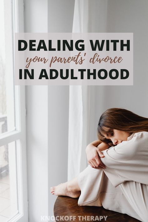 dealing with your parents' divorce in adulthood Parents Splitting Up, Divorce Therapy, Parents Divorce, Dealing With Divorce, Divorce Support, Divorce For Women, Support Quotes, Divorce Advice, Therapy Quotes