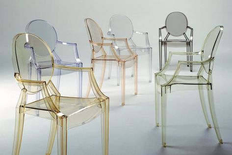 Cheap Desk Chairs, Phillipe Starck, Philippe Starck Design, Clear Chair, Louis Ghost Chair, Sofa Comfy, Louis Chairs, Ghost Chairs, Comfortable Sofas