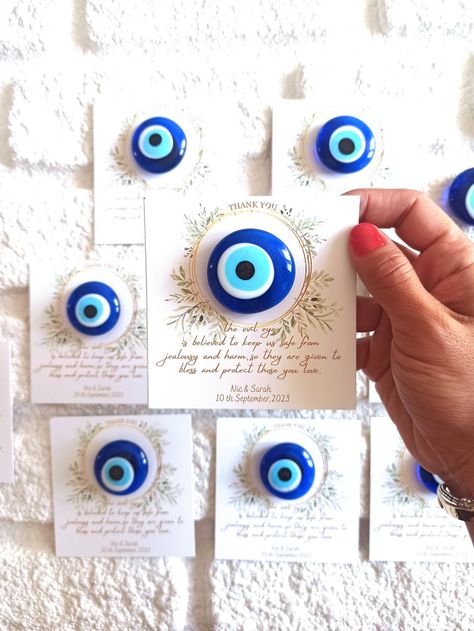 Evil Eye Quotes, Greek Crafts, Evil Eye Tattoo, Evil Eye Nails, Evil Eye Art, Fused Glass Panel, Ramadan Activities, Fun Party Themes, Evil Eye Design