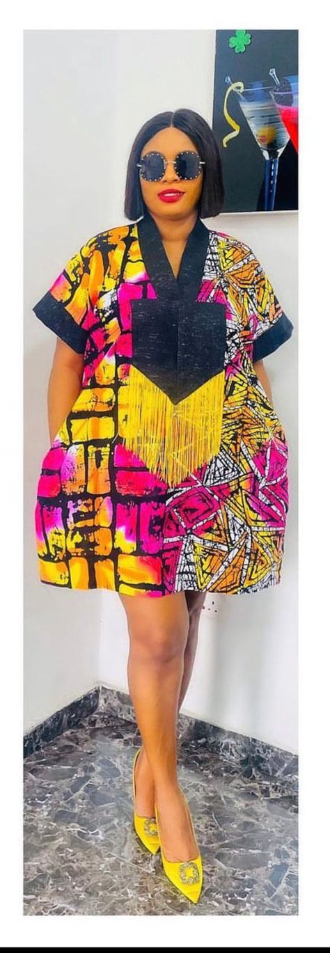 African Shift Dress, Ankara Shift Dress, Short Ankara Dresses, Simple Dress Styles, Boubou Styles For Women, Bubu Gown Styles, Simple Dress Casual, Fancy Short Dresses, Classy Short Dresses