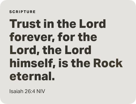 Isaiah 26 4, Isaiah 26, Christian Things, Trust In The Lord, Bible Love, Lord God, Daily Verses, Faith Prayer, Facebook Covers