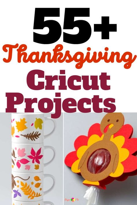 55+ Easy Thanksgiving Cricut Crafts for Beginners  - Cricut Thanksgiving Table Decorations, Thanksgiving Decorations Diy Crafts Paper, Cricut Turkey Craft, Cricut Thanksgiving Projects For Table, Thanksgiving Cricut Crafts, Thanksgiving Cricut Ideas, Cricut Turkey, Cricut Thanksgiving Projects, Thanksgiving Cricut Projects