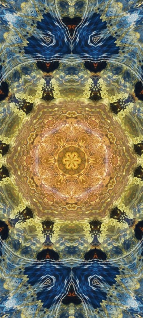 "Water & Reflections" Kaleidoscope Art by Berit Sundman Cropped rotated mobile wallpaper 1080x2400 Kaleidoscope Art, Water Reflections, Mobile Wallpaper, Coffee Shop, Digital Art, Coffee, Water, Art