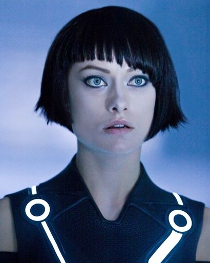 The Beauty Experts of Tron: Legacy Reveal Their How-To Secrets Olivia Wilde Tron Legacy, Olivia Wilde Tron, Cyberpunk Scenery, Gatsby Hair, Movie Makeup, Tron Legacy, Makeup Secret, Olivia Wilde, Beauty Expert