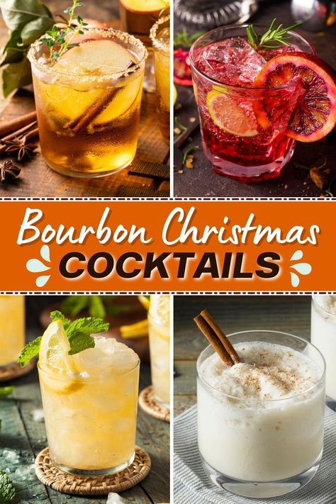 Bourbon Christmas Cocktails Winter Cocktails Bourbon, Holiday Cocktails With Bourbon, Christmas Drinks Bourbon, Christmas Cocktails With Bourbon, Holiday Cocktails Bourbon, Christmas Cocktail Whiskey, Thanksgiving Cocktails Bourbon, Bourbon Cranberry Cocktail, Bourbon Holiday Drinks