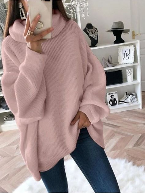 Loose sweater outfit