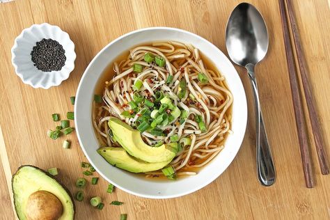 Palmini Ramen Recipe - Palmini Recipes, Palmini Noodles, Hearts Of Palm Pasta, Pasta Gluten Free, Pasta Toppings, Keto Noodles, Keto Pasta, Keto Soups, Linguine Recipes