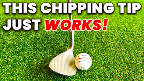 Golf Tips and Drills to help you create an effortless golf swing. Short Game Golf, Golf Basics, Golf Chipping Tips, Chipping Tips, Golf Techniques, Golf Inspiration, Golf Chipping, Golf Art, Golf Videos