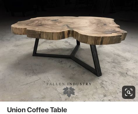 Middle Table, Made Coffee Table, Wood Slab Table, Wood Table Design, Live Edge Furniture, Live Edge Coffee Table, Slab Table, Live Edge Dining Table, Log Furniture