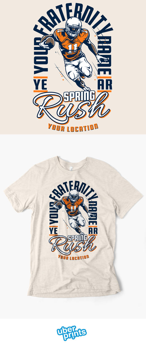 image of a t-shirt with a customizable fraternity design. Frat Style, Secret Handshake, Fraternity Shirts, Shirt Template, Custom Tees, Weekend Trips, Fraternity, Custom T Shirts, Apparel Design