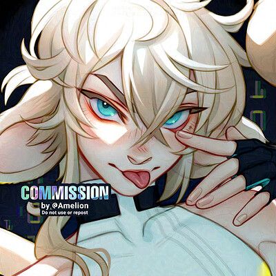 ArtStation - Anima - K'an ool, Amelion Art Poses Portrait, Semi Realistic Art Style, Vtuber Model Base, Cartoonish Art Style, Icon Reference, Icon Commission, Drawing Magic, Anime Portrait, Digital Portrait Illustration