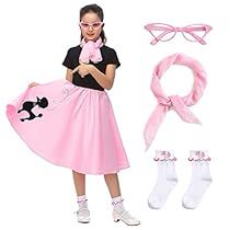 Sock Hop Costumes, Sock Hop, Poodle Skirt, Skirt Socks, Kids Luggage, Girls Accessories, Costume Accessories, Shoes Jewelry, For Girls