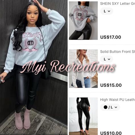 Fasion Outfits, Cold Outfits, Shein Outfits, Swag Outfits For Girls, Tween Outfits, Cute Comfy Outfits, Outfits Fall, Winter Fits