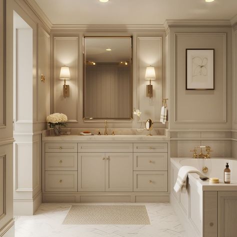 Transitional Style Bathroom, Transitional Bathroom Design, Shower Area, Dream Kitchens Design, Bathroom Design Inspiration, Bathroom Design Decor, Style Bathroom, The Blueprint, Bathroom Inspiration Decor