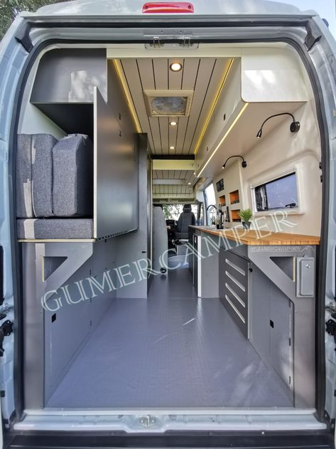 Fiat Ducato Camper, Ducato Camper, Camper Beds, Camper Design, Transit Camper, Kids Art Galleries, Camping Van, Sprinter Camper, Van Life Diy