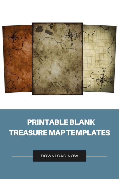 Make Your Own Treasure Map, Map Template Free Printable, Blank Treasure Map, Diy Pirate Treasure, Treasure Map Template, Treasure Maps For Kids, Treasure Hunt Map, Pirate Treasure Hunt, Vbs Jungle