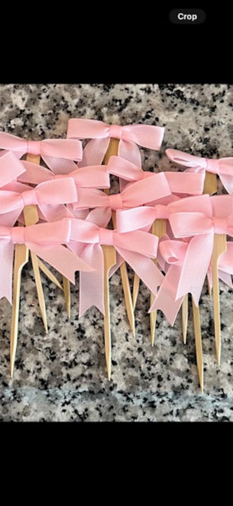 Pink Bow Cupcake Toppers Baby Shower Birthday Cake Smash Bridal Shower Bachelorette Cupcake Toppers - Etsy Pink Bow Smash Cake, Pink Bow Cupcakes, Bachelorette Cupcake Toppers, Diy Wedding Cupcakes, Bachelorette Cupcakes, Coquette Birthday, Bow Cupcakes, Bow Party, Wedding Cupcake Toppers