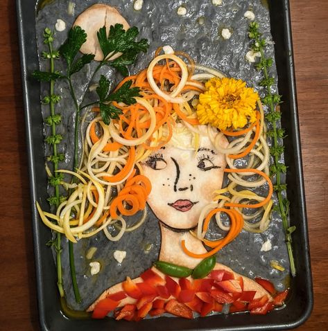 Focaccia Bread Art, Decorative Bread, Score Designs, Foccacia Bread, Veggie Art, Bread Scoring, Japanese Bread, Mexican Bread, Pizza Art