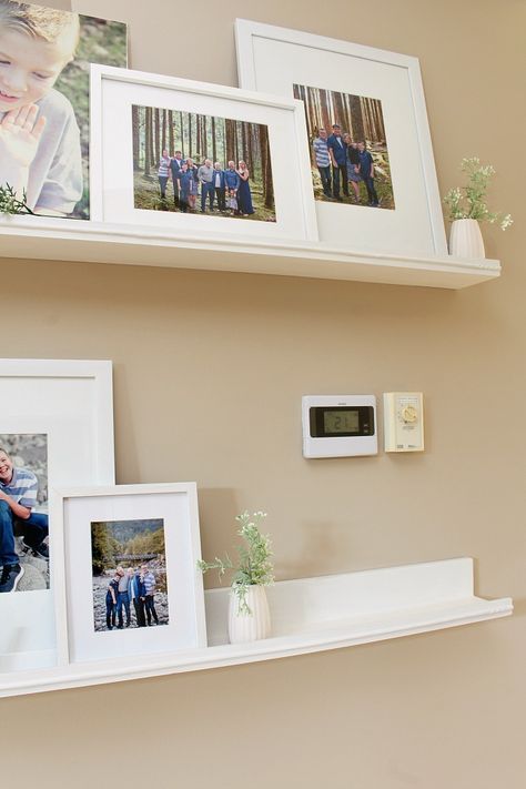 Small Woods Photo Gallery, Decorating Around A Thermostat, How To Cover Thermostat, Hiding Alarm Panel, Gallery Wall To Hide Thermostat, Gallery Wall With Thermostat, Hiding Thermostat On Wall, Decorate Around Thermostat, Gallery Wall Around Thermostat