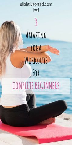 This post has three fantastic yoga workouts for complete beginners! I like these because they're all easy to follow, and of different lengths depending on how much time you've got (10/20/60 mins). These are all gentle yoga workouts suitable for complete beginners, and all of them give you the chance to ease yourself into yoga gradually. Lovely post, lots of very helpful information! Begginers Yoga, Beginner Yoga Workout, Yoga Vinyasa, Poses For Beginners, Yoga Techniques, Yoga Sequence, Yoga Workouts, Gentle Yoga, Yoga Exercises