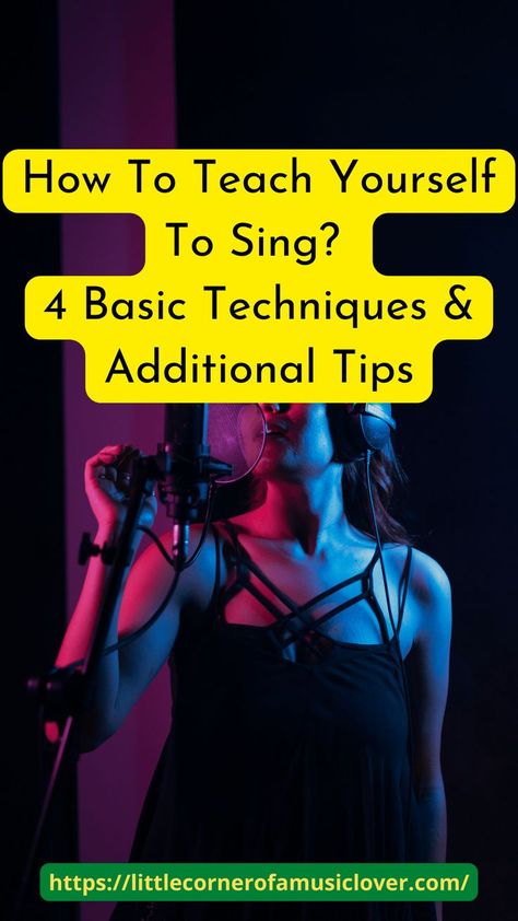 How To Teach Yourself To Sing - 4 Basic Techniques & Additional Tips Find Motivation, Be More Confident, Singing Tips, To Read, The Voice, Singing, Not Found, Reading