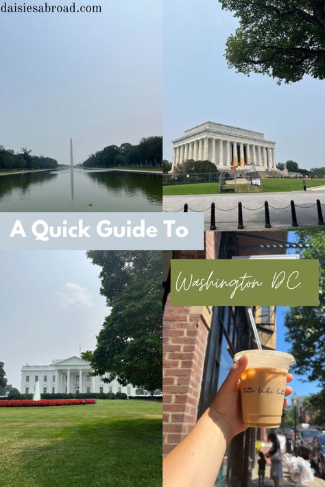 A Quick Guide To Washington D.C. Cheap Countries To Travel, Honeymoon On A Budget, Visiting Washington Dc, Best Trip, Travel Bucket List Usa, Budget Travel Destinations, Usa Travel Guide, Usa Travel Destinations, Europe Travel Destinations